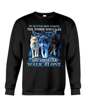 Diabetes No Matter How Strong Crewneck Sweatshirt tile