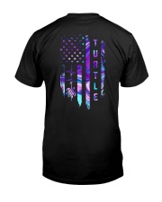 Turtle American Flag 2 Sides Premium Fit Mens Tee tile