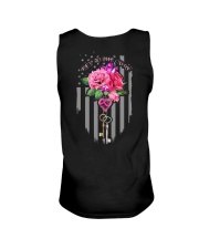Breast Cancer - Key To The Cure 2 Sides Unisex Tank tile