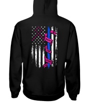 Breast Cancer Police Back The Pink 2 Sides Hooded Sweatshirt tile