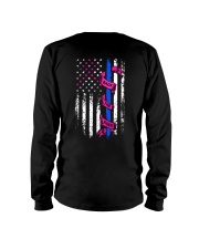 Breast Cancer Police Back The Pink 2 Sides Long Sleeve Tee tile