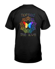 LGBT Spread The Love 2 Sides Classic T-Shirt back