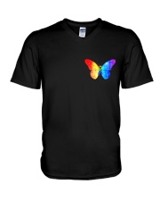 LGBT Spread The Love 2 Sides V-Neck T-Shirt tile