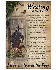 Waiting At The Door Dachshund 11x17 Poster front