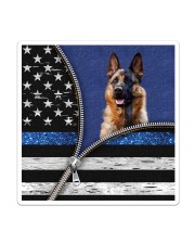 German Shepherd Back The Blue Tote Sticker tile