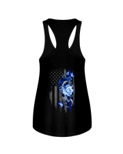 Blue Rose v2 2 Sides Ladies Flowy Tank tile