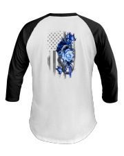 Blue Rose v2 2 Sides Baseball Tee tile
