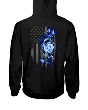 Blue Rose v2 2 Sides Hooded Sweatshirt tile