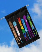 Lgbt - Be Kind v2 11.5"x17.5" Garden Flag aos-garden-flag-11-5-x-17-5-lifestyle-front-16