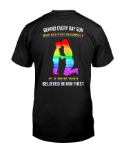 LGBT Mom Believe 2 Sides Premium Fit Mens Tee tile