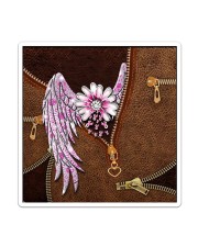 Breast Cancer Wings Sticker tile