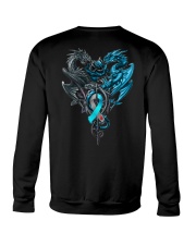 Diabetes Dragon 2 Sides Crewneck Sweatshirt tile