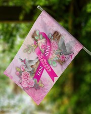 Breast Cancer Faith Hope Believe Flag 11.5"x17.5" Garden Flag aos-garden-flag-11-5-x-17-5-lifestyle-front-15