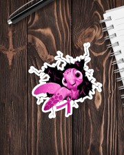 Turtle Breast Cancer Crack Sticker - Single (Vertical) aos-sticker-single-vertical-lifestyle-front-05