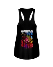 Breast Cancer Live Love FIght 2 Side Ladies Flowy Tank tile