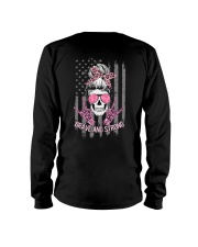Breast Cancer - Brave And Strong Long Sleeve Tee tile