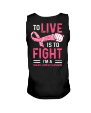 BC - To Live Is To Fight 2 Sides Unisex Tank tile