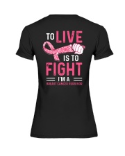 BC - To Live Is To Fight 2 Sides Premium Fit Ladies Tee tile