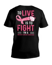 BC - To Live Is To Fight 2 Sides V-Neck T-Shirt tile