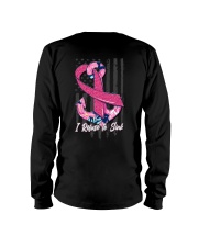 Breast Cancer - I Refuse To Sink 2 Sides Long Sleeve Tee tile