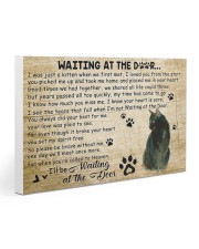 Cat - Waiting At The Door Gallery Wrapped Canvas Prints tile