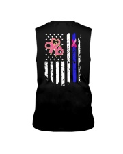 Breast Cancer And Blue 2 Sides Sleeveless Tee tile