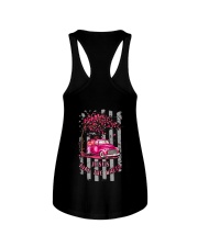 Breast Cancer Jesus Take The Wheel 2 Sides Ladies Flowy Tank tile