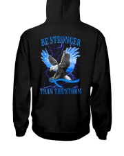 Eagle Colorectal Cancer Ribbon Hooded Sweatshirt tile