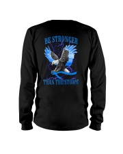 Eagle Colorectal Cancer Ribbon Long Sleeve Tee tile