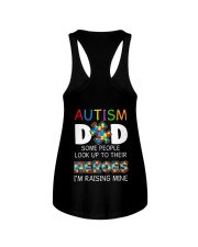 Autism Dad Ladies Flowy Tank tile