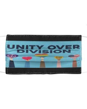 LGBT - Unity Over Division Cloth face mask thumbnail