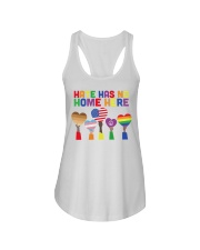 LGBT - Hate Has No Home Here FL 19 Ladies Flowy Tank tile