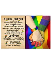 LGBT - The Day I Met You Poster 17x11 Poster front