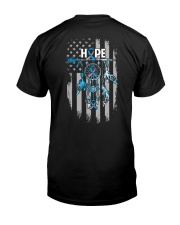 Diabetes - Hope Catcher 2 Sides Classic T-Shirt back