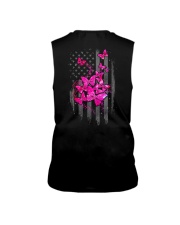 Breast Cancer Butterfly Flag 2 Sides Sleeveless Tee tile