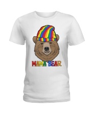 Sricker - LGBT - Mama Bear Ladies T-Shirt tile