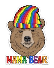 Sricker - LGBT - Mama Bear Sticker - Single (Vertical) front