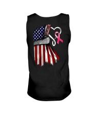 Breast Cancer Heartbeat 2 Sides Unisex Tank tile