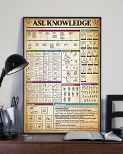 American Sign Language Knowledge Poster 11x17 Poster lifestyle-poster-2