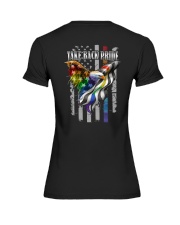 LGBT Take Back Pride 2 Sides Premium Fit Ladies Tee tile