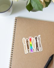 LGBT Be Kind St Sticker - Single (Vertical) aos-sticker-single-vertical-lifestyle-front-16