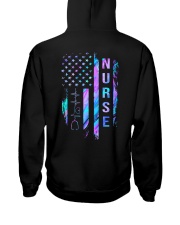 Nurse Flag 2 Sides Hooded Sweatshirt tile