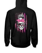 Skull - Bc Flag 2 Sides Hooded Sweatshirt tile