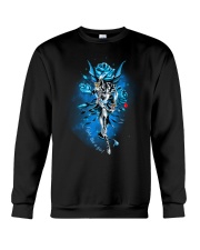 Diabetes Fight Like A Girl Crewneck Sweatshirt tile