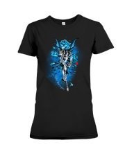 Diabetes Fight Like A Girl Premium Fit Ladies Tee tile