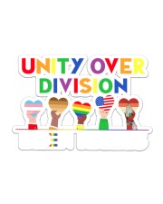 LGBT - Unity Over Division Ys Sticker tile