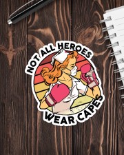 Sticker- Nurse - Not All Heroes Wear Capes Sticker - Single (Vertical) aos-sticker-single-vertical-lifestyle-front-05
