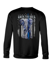 Elephant Back The Blue 2 Sides Crewneck Sweatshirt tile