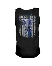 Elephant Back The Blue 2 Sides Unisex Tank tile