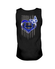 Blue Heart 2 Side Unisex Tank tile